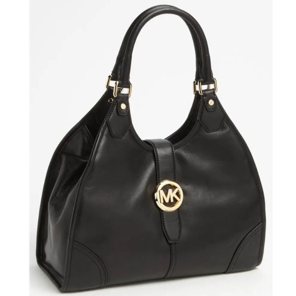 Michael Kors Black Hudson Large Hobo Bag 👜